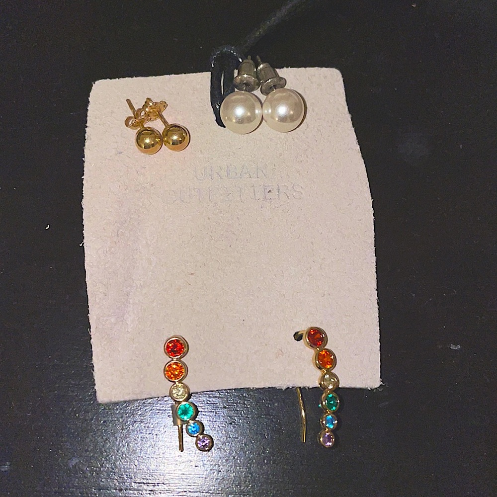 Earrings from Urban Outfitters, brand new with tag!